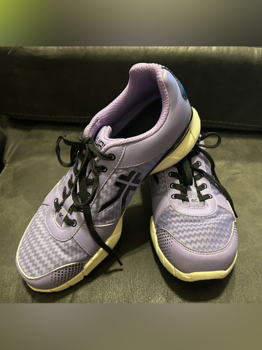 Kuru Quantum 2 Lavender Black Athletic Comfort Ergonomic Sneakers Women’s 10 - Picture 5 of 16
